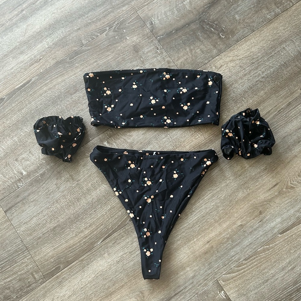 Tiger Mist Black Bikini